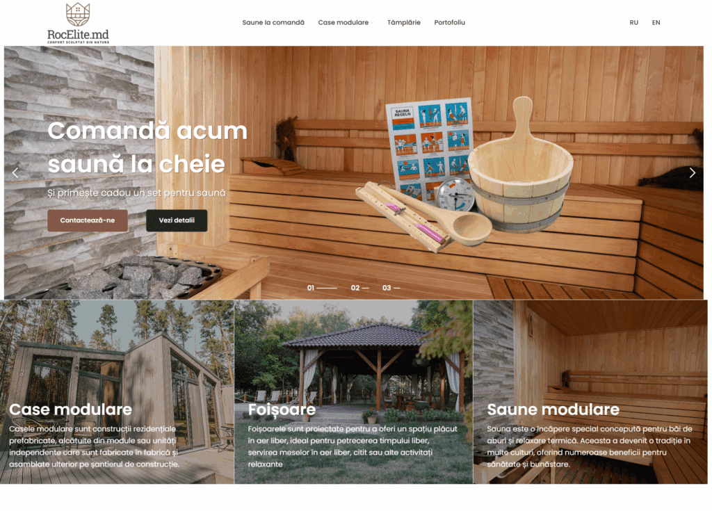 Creare Site Web Rocelite.md
