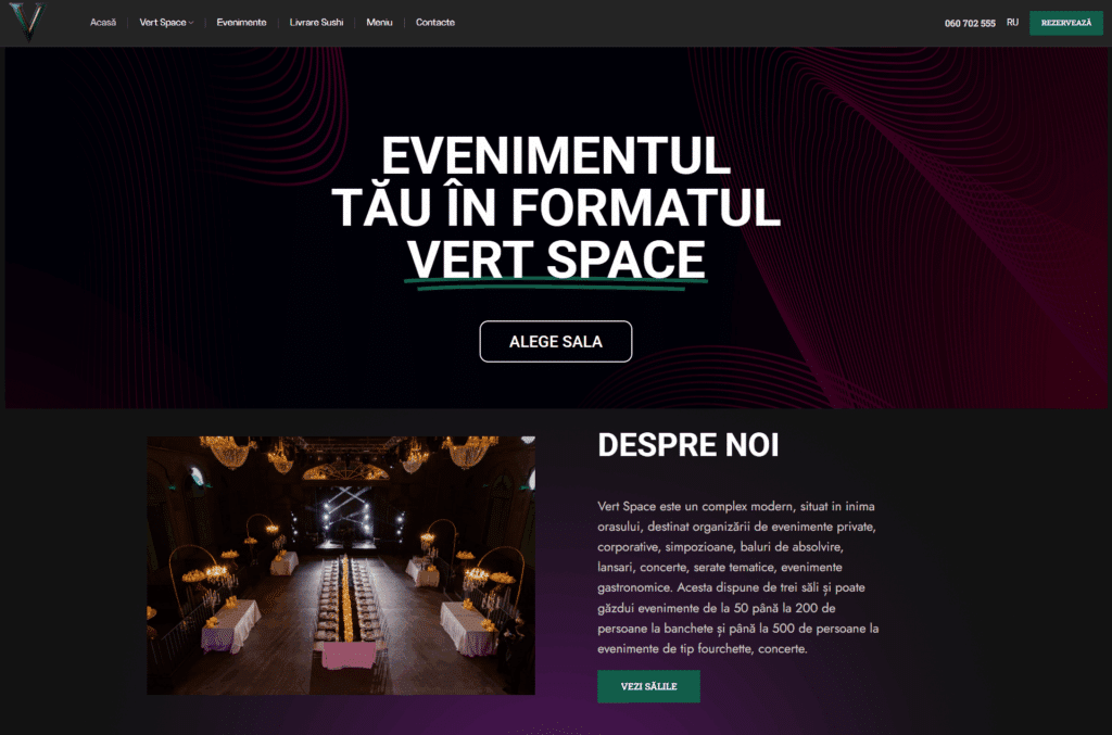 Creare Site Web Vert.md