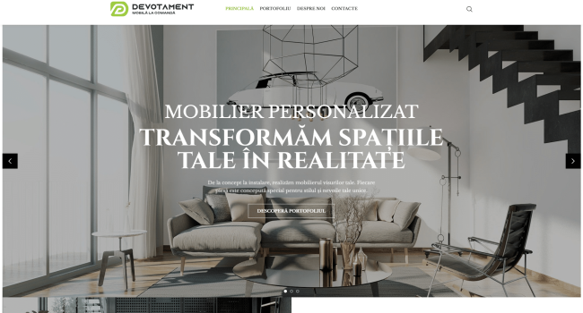 Creare site